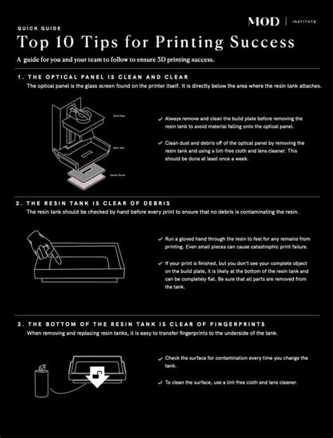 Quick Tips for Printing Success