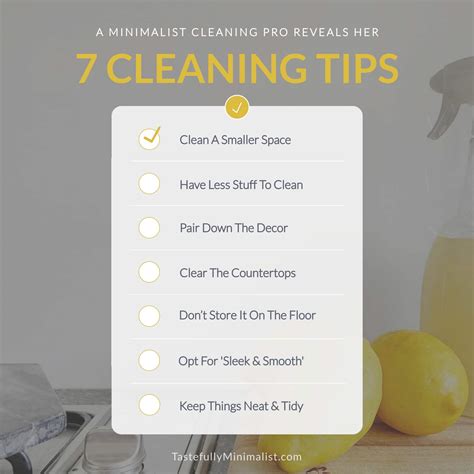 Quick Tips for Surface Cleaning