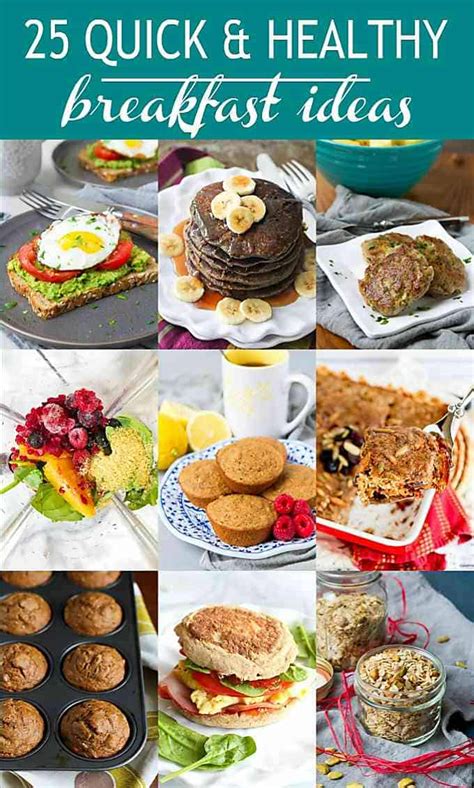 Quick & Delicious Healthy Breakfast Ideas