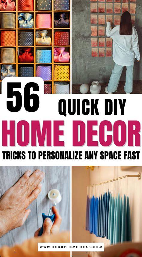 Quick and Easy Home Decor