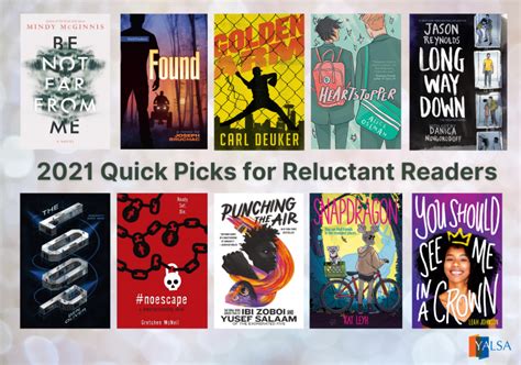 Quick Picks for Reluctant Young Adult Readers