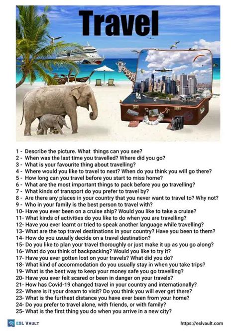 Quick questions travel