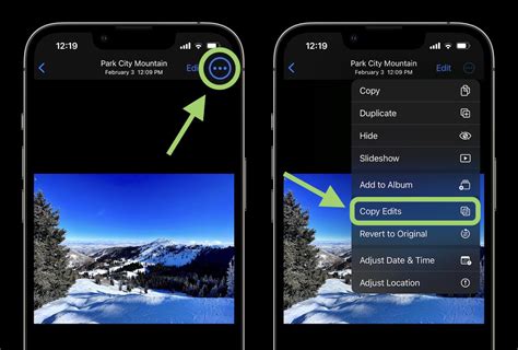 Quick steps for how to batch-edit photos on iOS
