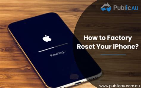 Quick steps to factory reset your iPhone