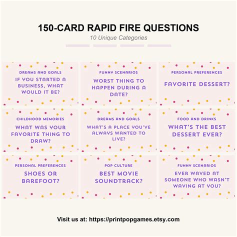 Quick-Fire Questions for Instant Fun