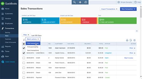 QuickBooks Online Software