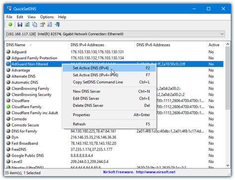 QuickSetDNS
