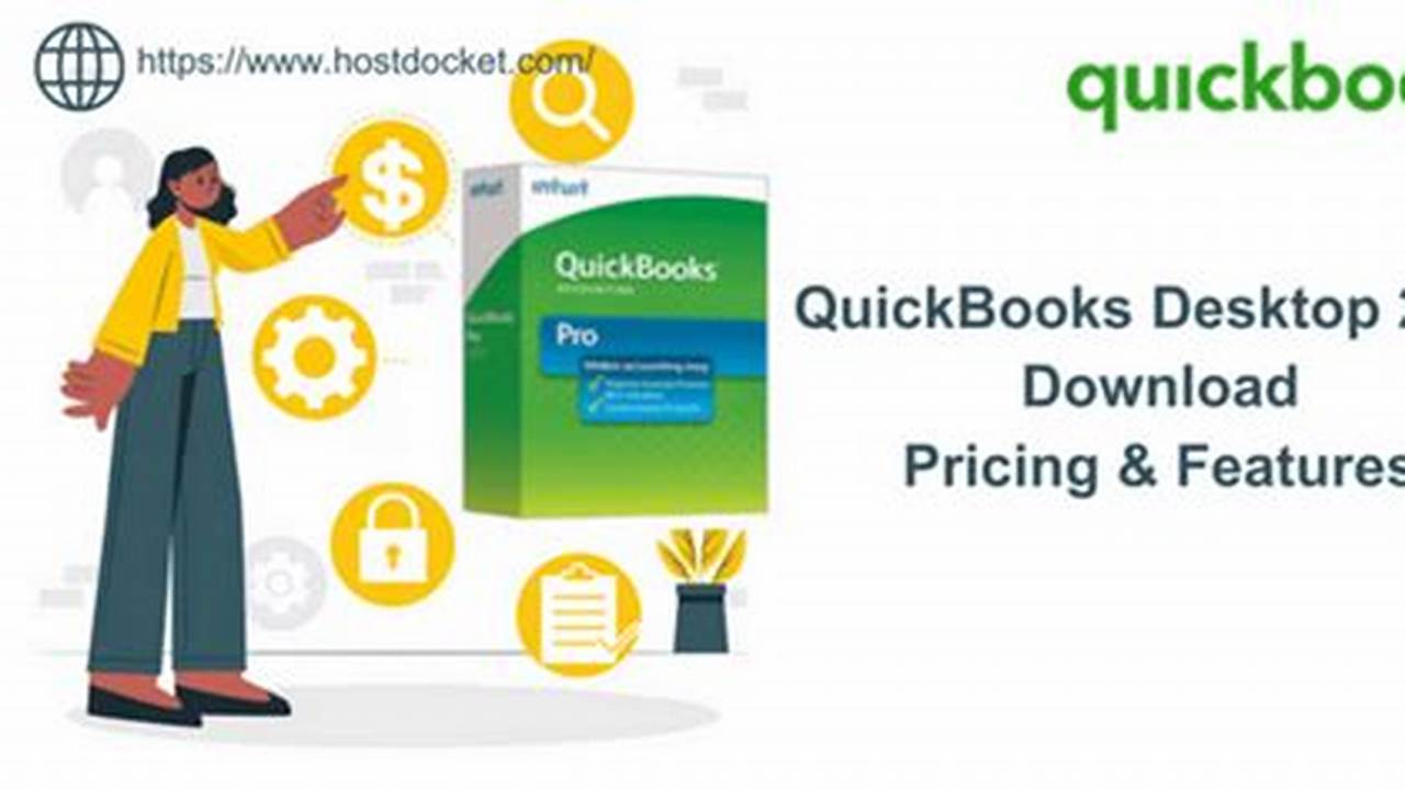 Quickbooks Desktop 2024 Pricing And Support Vector