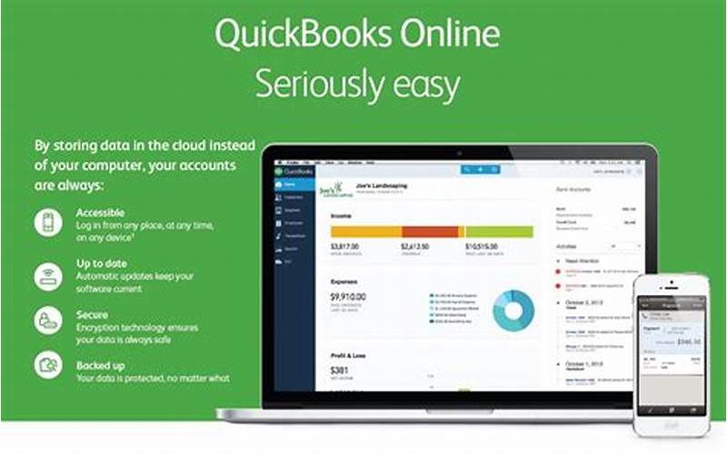 Quickbooks Online Cloud Accounting Software
