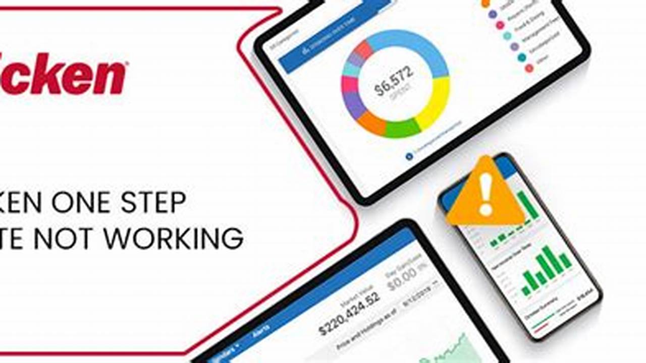 Quicken One Step Update Not Working 2025