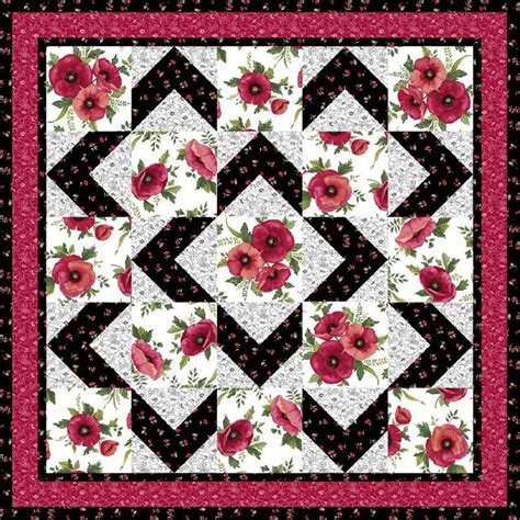 Quilt Patterns For Large Print Fabrics