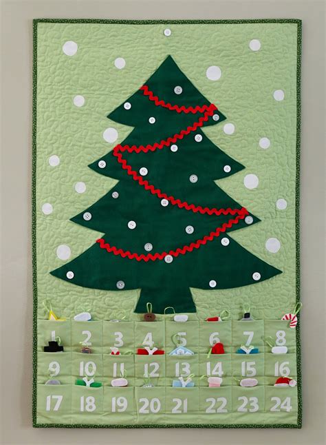 Quilted Advent Calendar Pattern