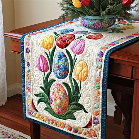 Quilted Easter Table Runners