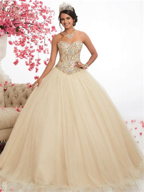 Quinceanera Dresses Champagne Color