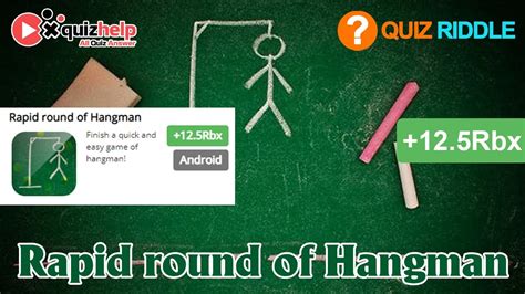 Quiz Riddle Hangman