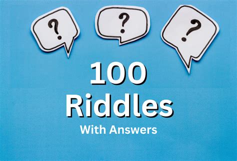 Quiz Riddles And Answers Uk
