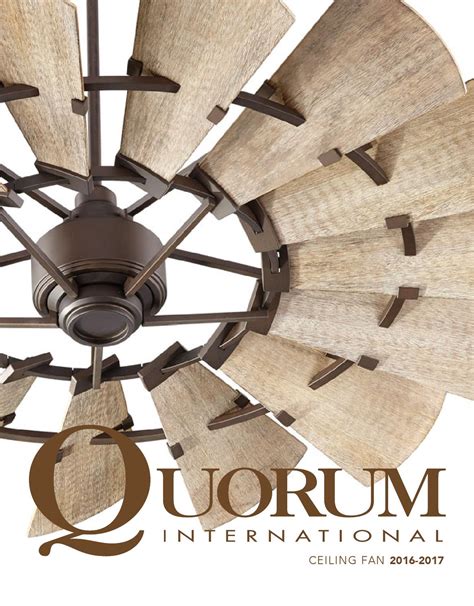 Quorum Ceiling Fan Catalog