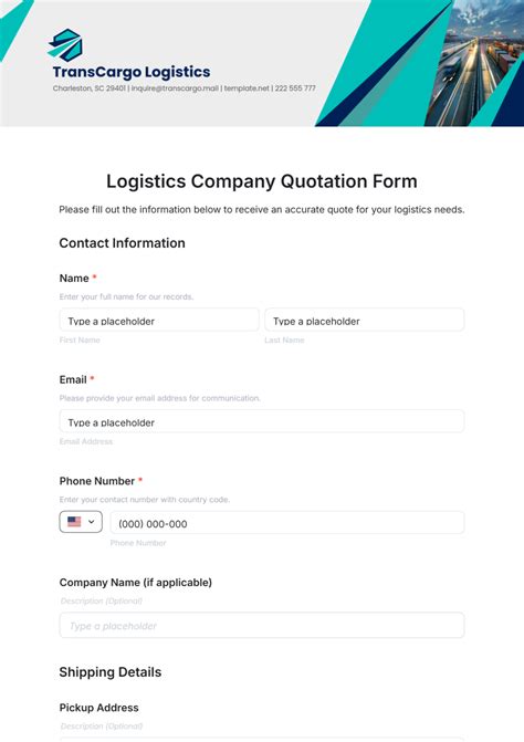 Quotation Insurance for High-Value Logistics