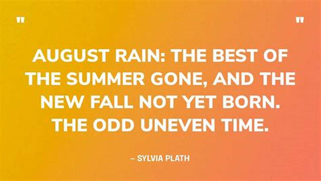 Quote For August 2024