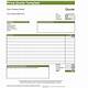 Quote Invoice Template Word