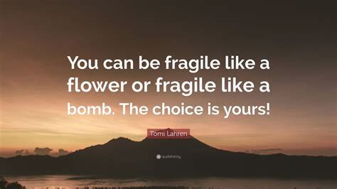 Hope is a Fragile Flower Quote Image