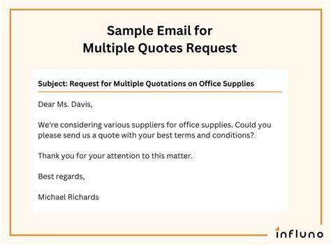 Quote Request Email