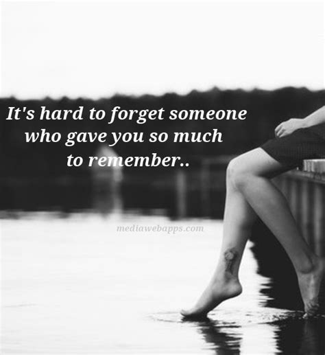 Quotes About Forgetting Someone