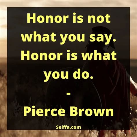 Quotes About Honor
