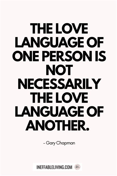 Quotes About Love Language