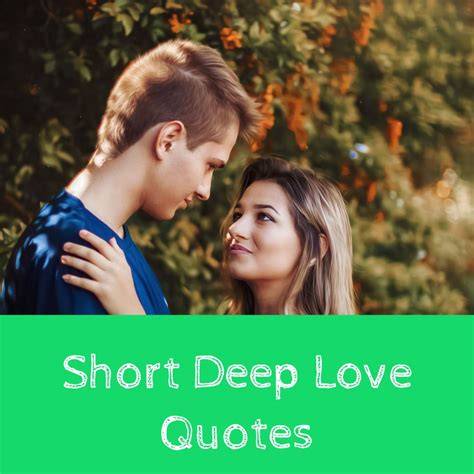 Quotes About Love Short Deep