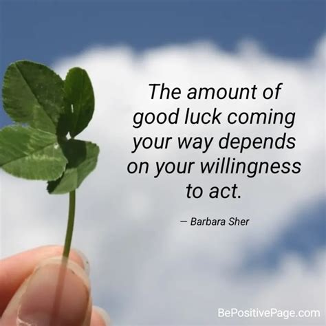 Quotes About Luck