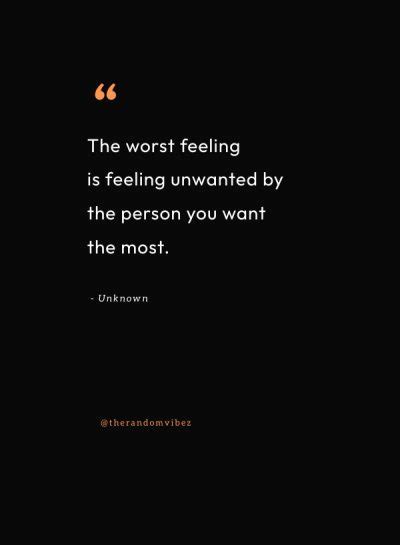 Quotes About Not Feeling Loved