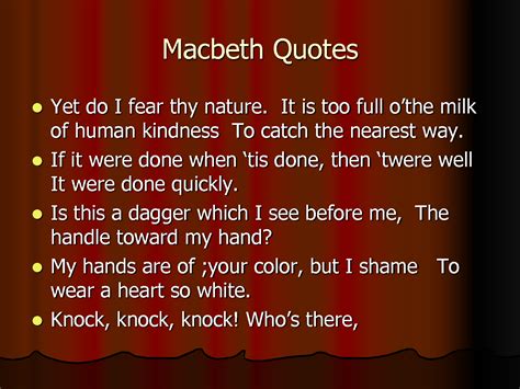 Quotes From Macbeth