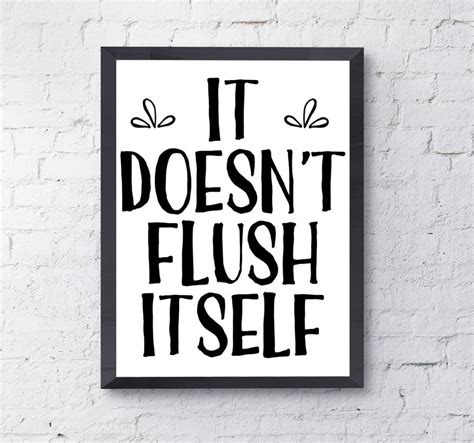 Quotes Funny Bathroom Signs Printable