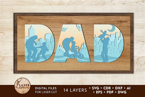 Download Quotes for Dad DXF Files