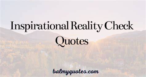 Quotes on Reality Check Images