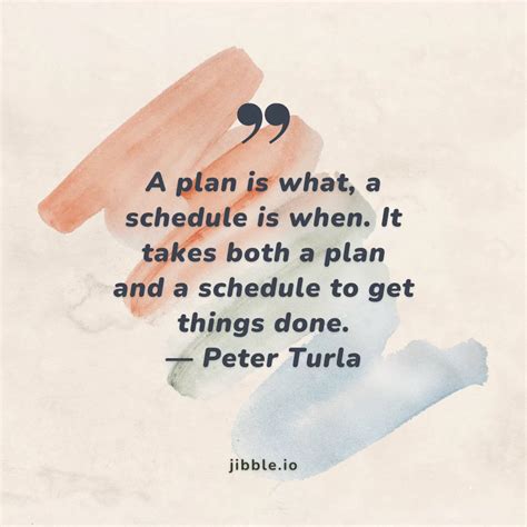 Quotes on Schedule