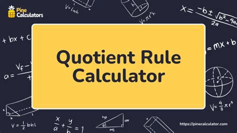 Quotient Calculator Functions