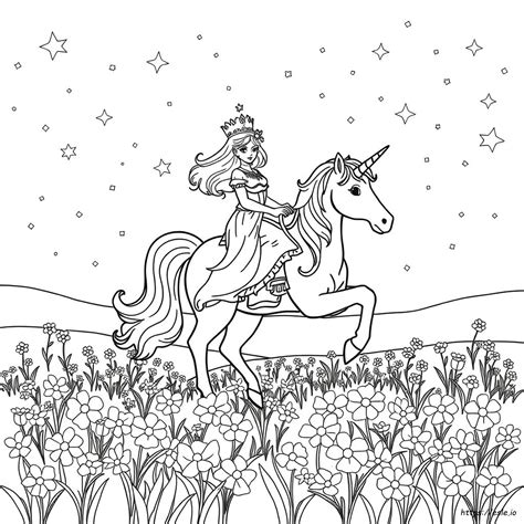 Qween Fary Coloring Pages