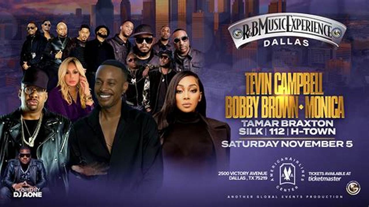 R&B Concerts 2025 Dallas