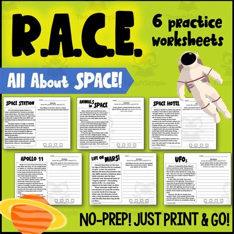 R A C E Strategy Worksheet