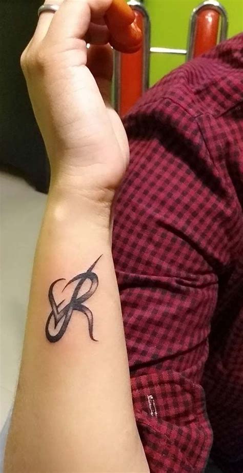 R Lettering Tattoos