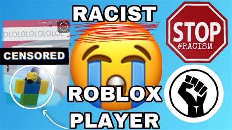 RACIST roblox games - YouTube