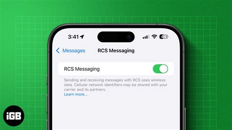 RCS messaging