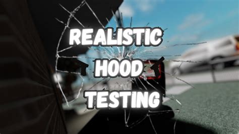 REALISTIC HOOD TESTING - Roblox