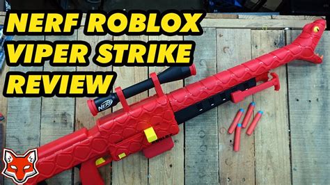 REVIEW: Nerf Roblox Viper Strike Sniper Snake Blaster - YouTube