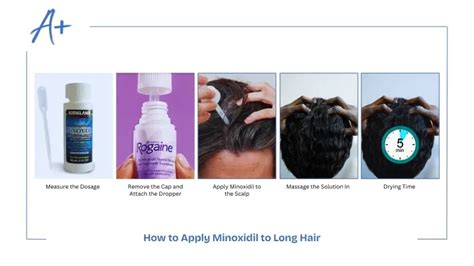 Applying Minoxidil