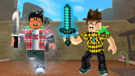 ROBLOX: O VELHOTE COMPROU A ESPADA DO MINECRAFT NO 