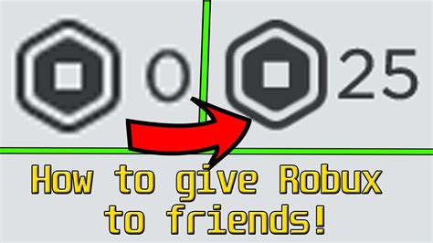 Roblox - How To Give Robux To People! (With Group) - Youtube
