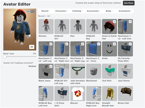 ROBLOX Avatar Editor Background - Roblox